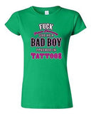 Junior F*ck Prince Charming Give Me A Bad Boy Covered In Tattoos DT T-Shirt Tee