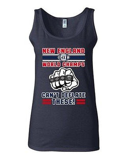 Junior World Champs Can't Deflate These Football Sports DT Sleeveless Tank Tops