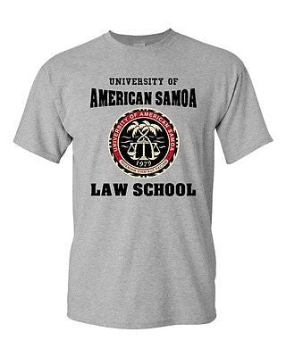 University Of American Samoa Law School Samoan Students DT Adult T-Shirt Tee
