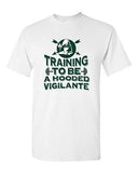 Training To Be A Hooded Vigilante Arrow Comic TV Series DT Adult T-Shirt Tee