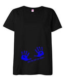 Maternity Get Me Out Of Here! Motherhood Novelty Funny Black T-Shirt Tee