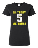 Ladies In Teddy We Trust Quarterback Sports Minnesota Football DT T-Shirt Tee
