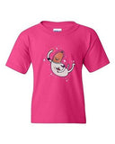 Space Sausage Astronaut Star BeanePod Artworks Art Funny Youth Kids T-Shirt Tee