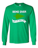 Long Sleeve Adult T-Shirt Bend Over I'll Show You TV Ugly Christmas Funny DT