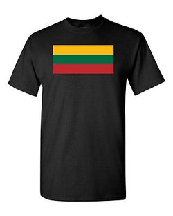 Lithuania Country Flag Europe Vilnius State Nation Patriot DT Adult T-Shirt Tee