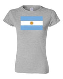 Junior Argentina Country Flag Buenos Aires Nation State Patriotic DT T-Shirt Tee