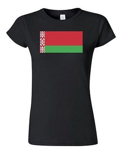 Junior Belarus Country Flag Minsk Europe Nation State Patriotic DT T-Shirt Tee