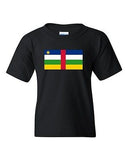 Central African Republic Country Flag Nation Patriotic DT Youth Kids T-Shirt Tee