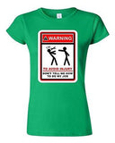 Junior Warning To Avoid Injury Don't Tell Me How To Do My Job DT T-Shirt Tee