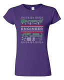 Junior Engineer Math Mathematics Ugly Christmas Funny Humor DT T-Shirt Tee