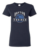 Ladies Raptor Trainer Dinosaur Jurassic Dino Movie Funny Humor DT T-Shirt Tee