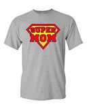 Super Mom Superhero Supermom Hero Funny Mother's Day Gift DT Adult T-Shirt Tee