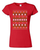 Junior Halloween Ugly Christmas Owl Poppet Pumpkin Funny Humor DT T-Shirt Tee