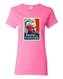 Ladies Ragnar For President 2016 King Hero TV Series Parody Funny DT T-Shirt Tee