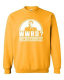 WWRD What Would Reagan Do? President Election 84 Funny DT Crewneck Sweatshirt