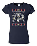 Junior Bling Dance Telephone Music Parody Ugly Christmas Funny DT T-Shirt Tee