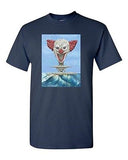 Clown Bomb War Funny Tanya Ramsey Artworks Art DT Adult T-Shirts Tee