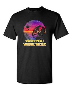 Wish You Were Here TV Movie BeanePod Artworks Art Funny DT Adult T-Shirt Tee
