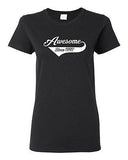 Ladies Awesome Since 1997 With Tail Happy Birthday Gift Funny DT T-Shirt Tee