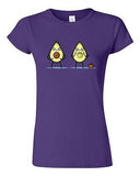 Junior Randy Otter Avocado Baby Seed Fruits Funny Arts Portray DT T-Shirt Tee