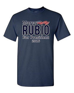 Marco Rubio For President 2016 Vote Campaign Election USA DT Adult T-Shirt Tee