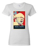 Ladies Real Hope Bernie Sanders 2016 Election President Politics DT T-Shirt Tee