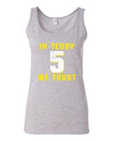 Junior In Teddy We Trust Quarterback Minnesota Football DT Sleeveless Tank Tops