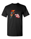 Rooster And Teeth Mouth Funny Tanya Ramsey Artworks Art DT Adult T-Shirts Tee