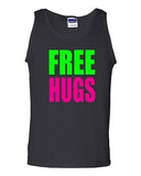 Free Hugs Novelty Statement Graphic Adult Tank Top