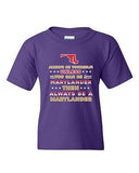 Always Be Yourself Unless You Can Be An Marylander Map DT Youth Kids T-Shirt Tee