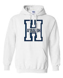 Harbaugh Big Letter H Football Michigan Sports Game Novelty Sweatshirt Hoodie