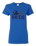 Ladies The Bride Groom Wedding Marriage Bridal Party Funny DT T-Shirt Tee