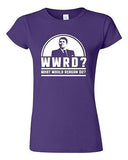 Junior WWRD What Would Reagan Do? President Election 84 Funny DT T-Shirt Tee