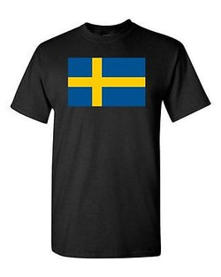 Sweden Country Flag Swedish Europe State Nation Patriotic DT Adult T-Shirt Tee