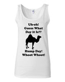 Junior Hump Day! Camel Animals Funny Humor Novelty Statement Graphics Tank Top