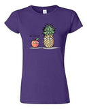 Junior Randy Otter Haircut Pineapple Apple Funny Arts Portray DT T-Shirt Tee
