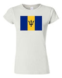 Junior Barbados Country Flag Bridgetown Nation State Patriotic DT T-Shirt Tee