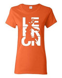 Ladies Lebron Cleveland Fan Wear 23 King Basketball Sports Ball T-Shirt Tee