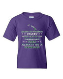 Always Be Yourself Unless You Can Be An Hawaiian Map DT Youth Kids T-Shirt Tee