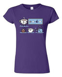 Junior Randy Otter Tea-cher Teacher Tea Portray Cute Funny Arts DT T-Shirt Tee