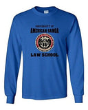 Long Sleeve Adult T-Shirt University Of American Samoa Law School Samoan DT