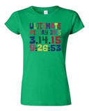 Junior Ultimate Pi Day 3.14 Color Up Math Nerd Geek Mathematics DT T-Shirt Tee