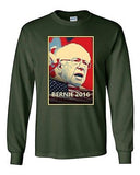 Long Sleeve Adult T-Shirt Bernie 2016 Election President Campaign Politics DT