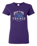Ladies Raptor Trainer Dinosaur Jurassic Dino Movie Funny Humor DT T-Shirt Tee