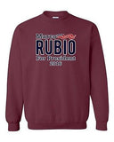Marco Rubio For President 2016 Campaign Election DT Novelty Crewneck Sweatshirt