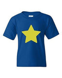 The Large Star Universe Crystal Gem Princess Funny DT Youth Kids T-Shirt Tee