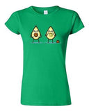 Junior Randy Otter Avocado Baby Seed Fruits Funny Arts Portray DT T-Shirt Tee