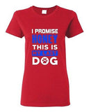Ladies I Promise Honey This Is My Last Dog Puppy Paws Pet Funny DT T-Shirt Tee