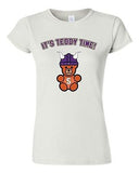 Junior It's Teddy Time Minnesota Football Sports Fan Purple DT T-Shirt Tee