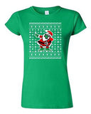 Junior Dabbing Santa Dab Ugly Christmas Football Sports Funny DT T-Shirt Tee